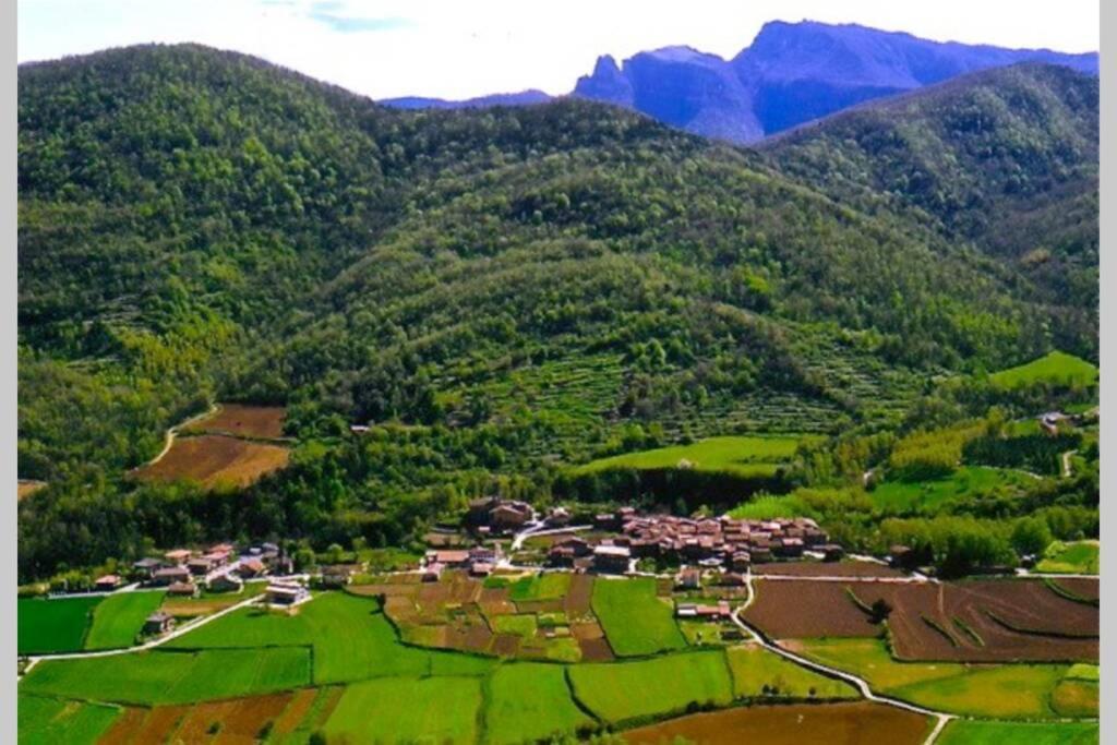 La Badenca. Masia Catalana Del S. XVII Riudaura 외부 사진